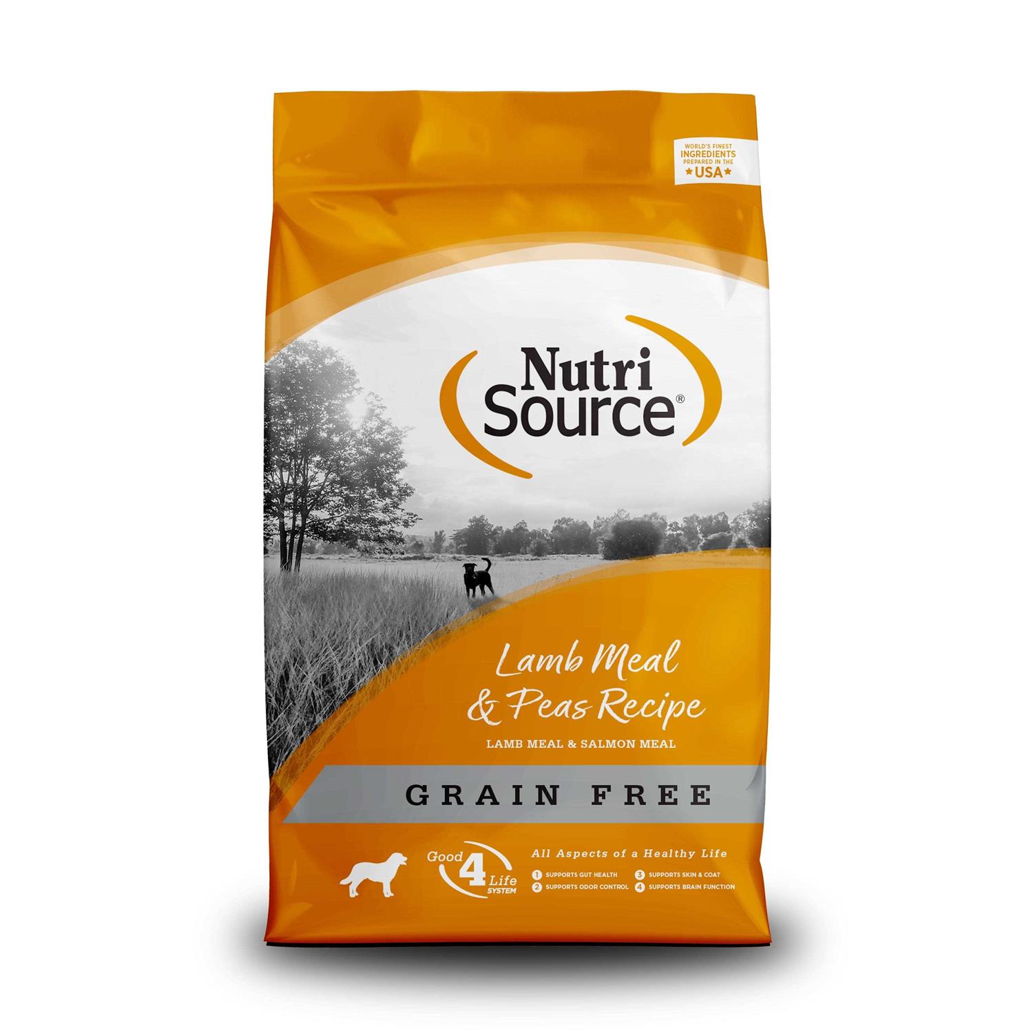 NutriSource Grain Free Lamb Meal Peas Dog Food - Pet Supplies online store