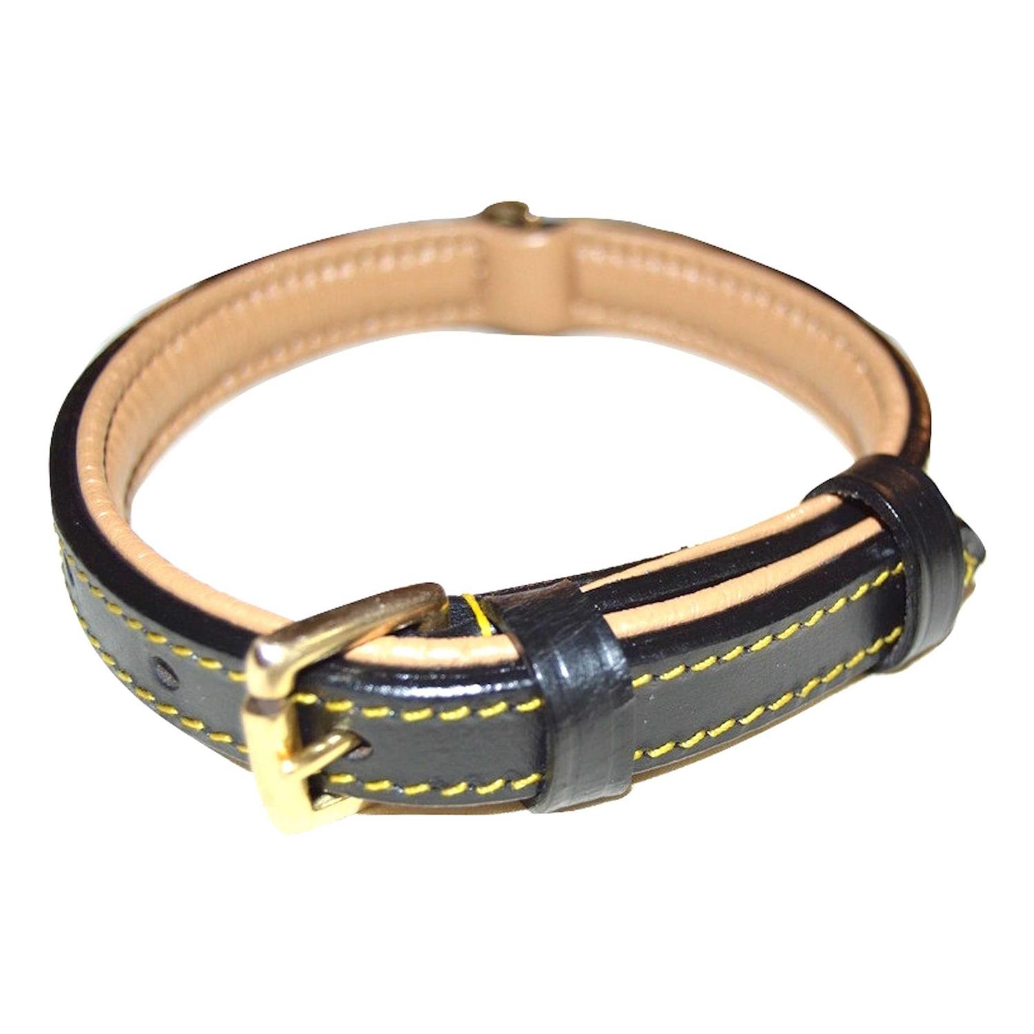 Soft Touch Collars Leather Dog Collar Padded - Pet Supplies online store