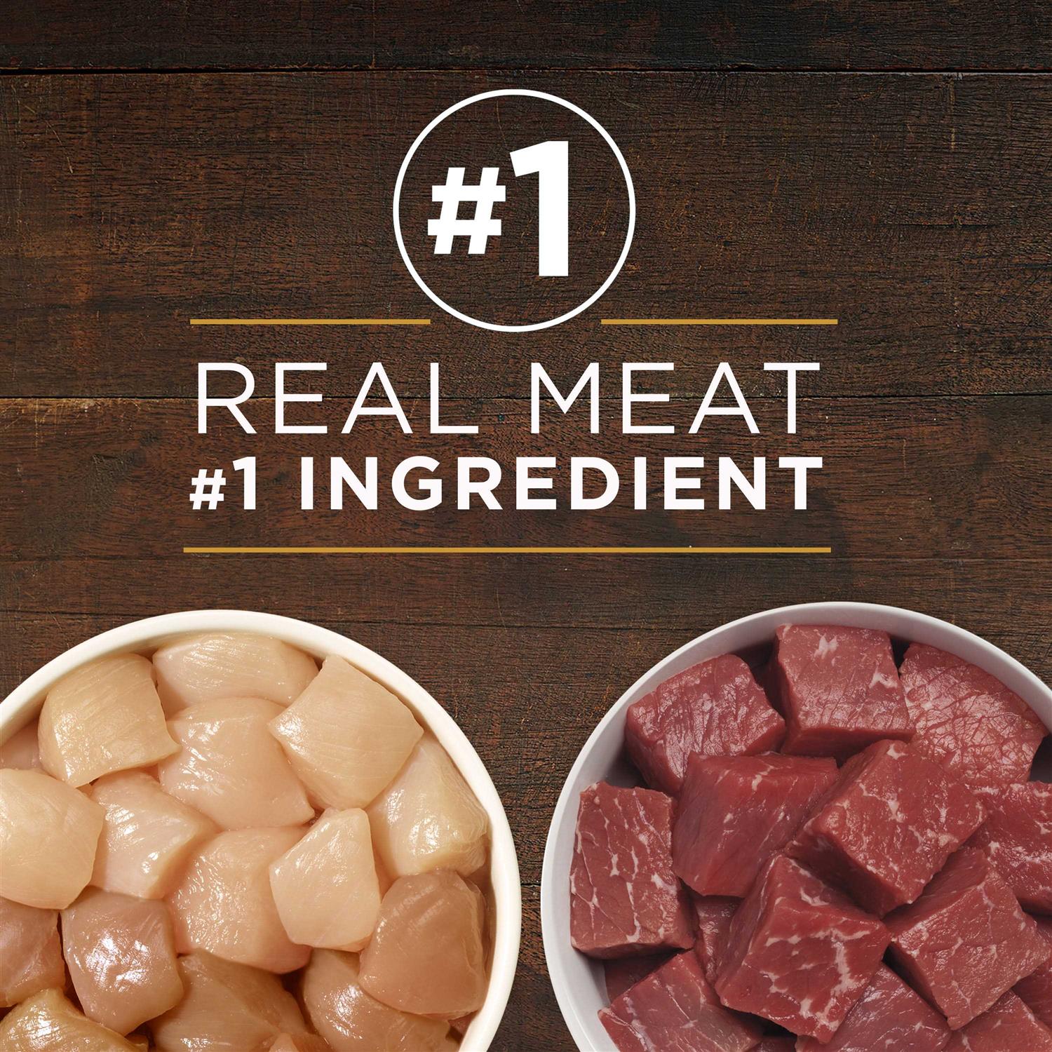 Purina ONE SmartBlend Classic Ground Chicken & Beef Entrée Wet Dog Food - Pet Supplies online store