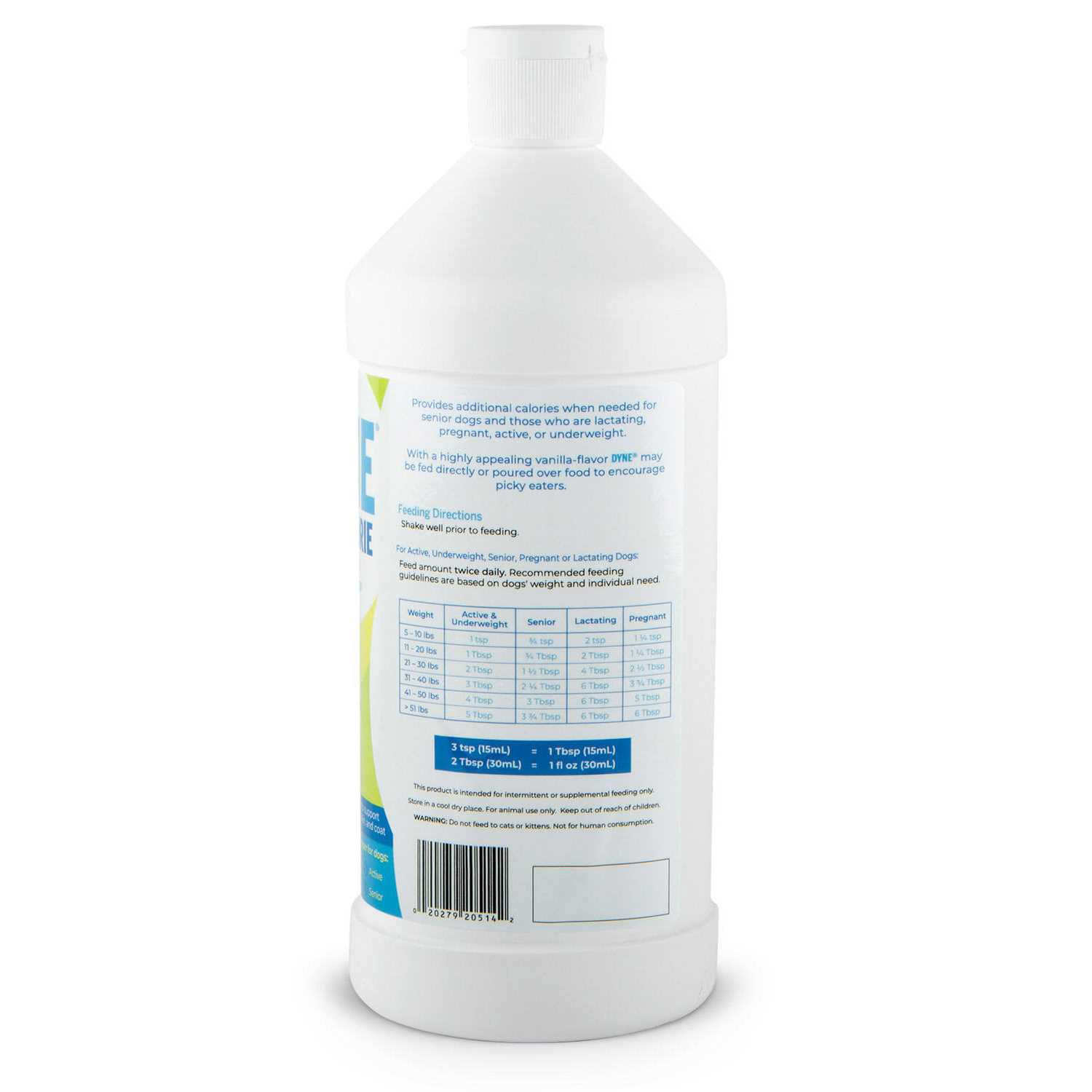 Dyne High Calorie Liquid Supplement for Dogs - Pet Supplies online store