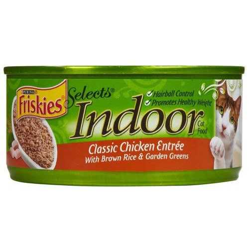 Friskies Classic Indoor Chicken Pate Canned Cat Food - Pet Supplies online store