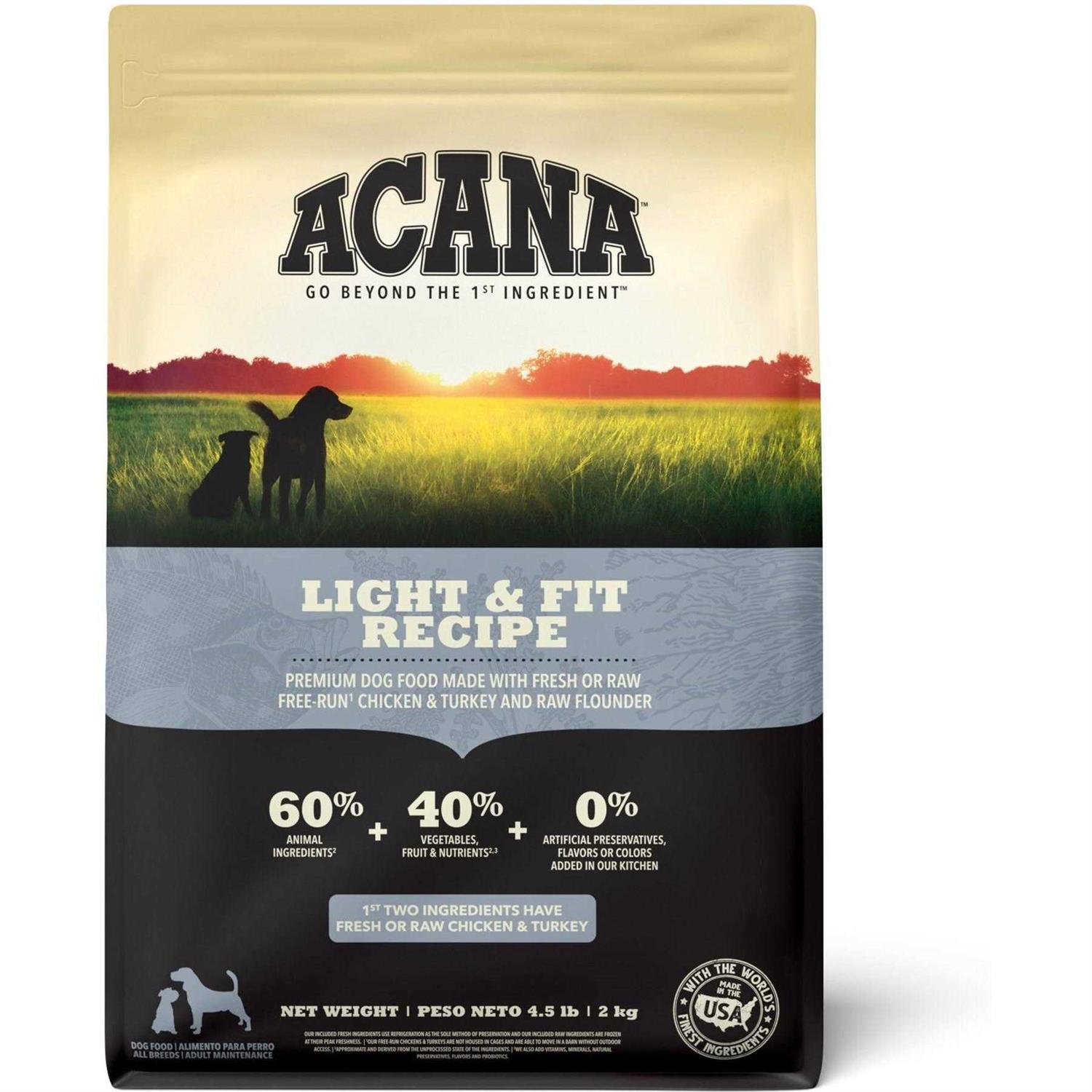 Acana Light & Fit Dry Dog Food - Pet Supplies online store