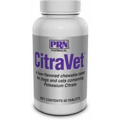 Citravet Potassium Citrate 60 Ct For Dogs & Cats - Pet Supplies online store