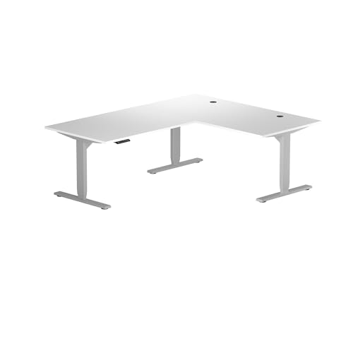 Progressive Desk L Shaped Height Adjustable Standing Desk 72