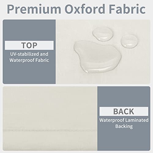 Easy-Going Outdoor L-Shaped Sectional Sofa Cover 83