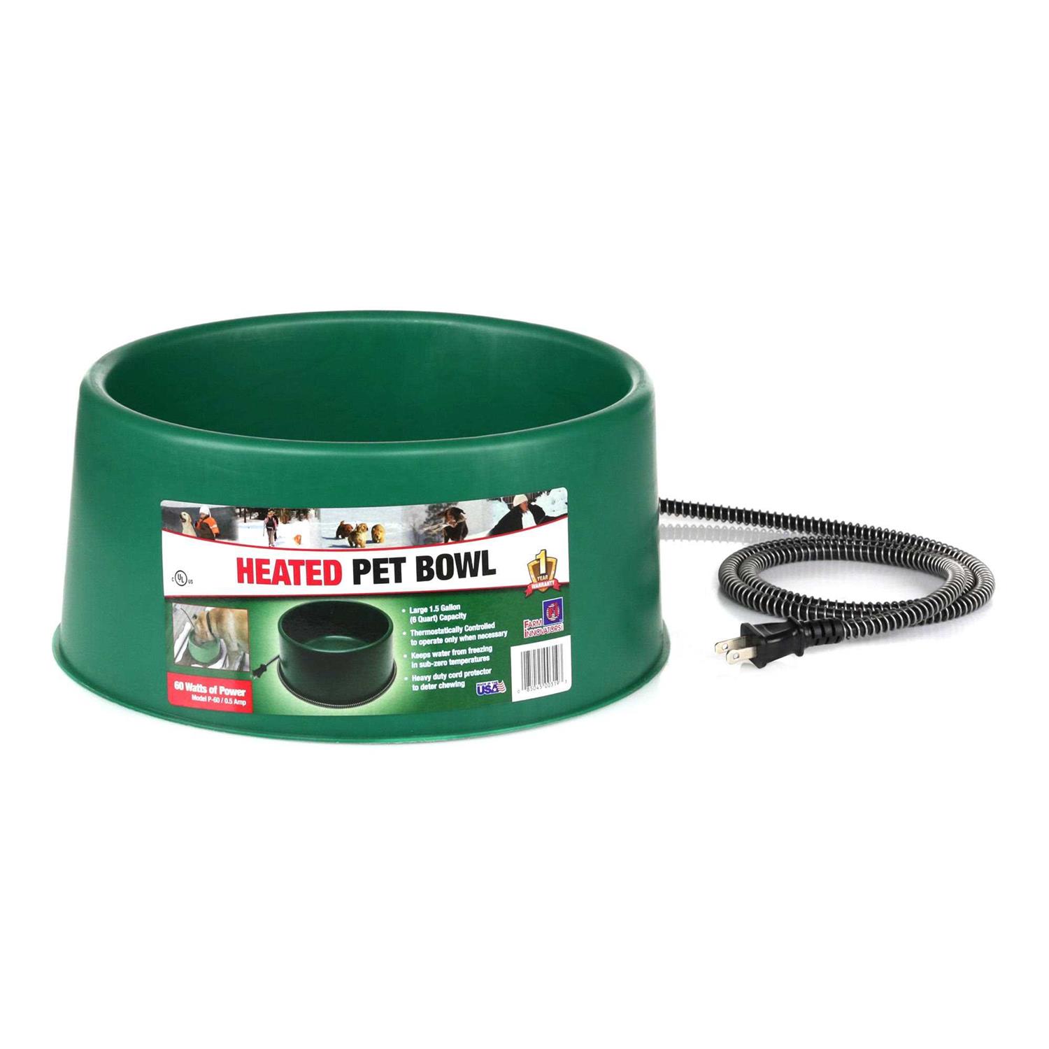 Farm Innovators Heated Pet Bowl - Pet Supplies online store