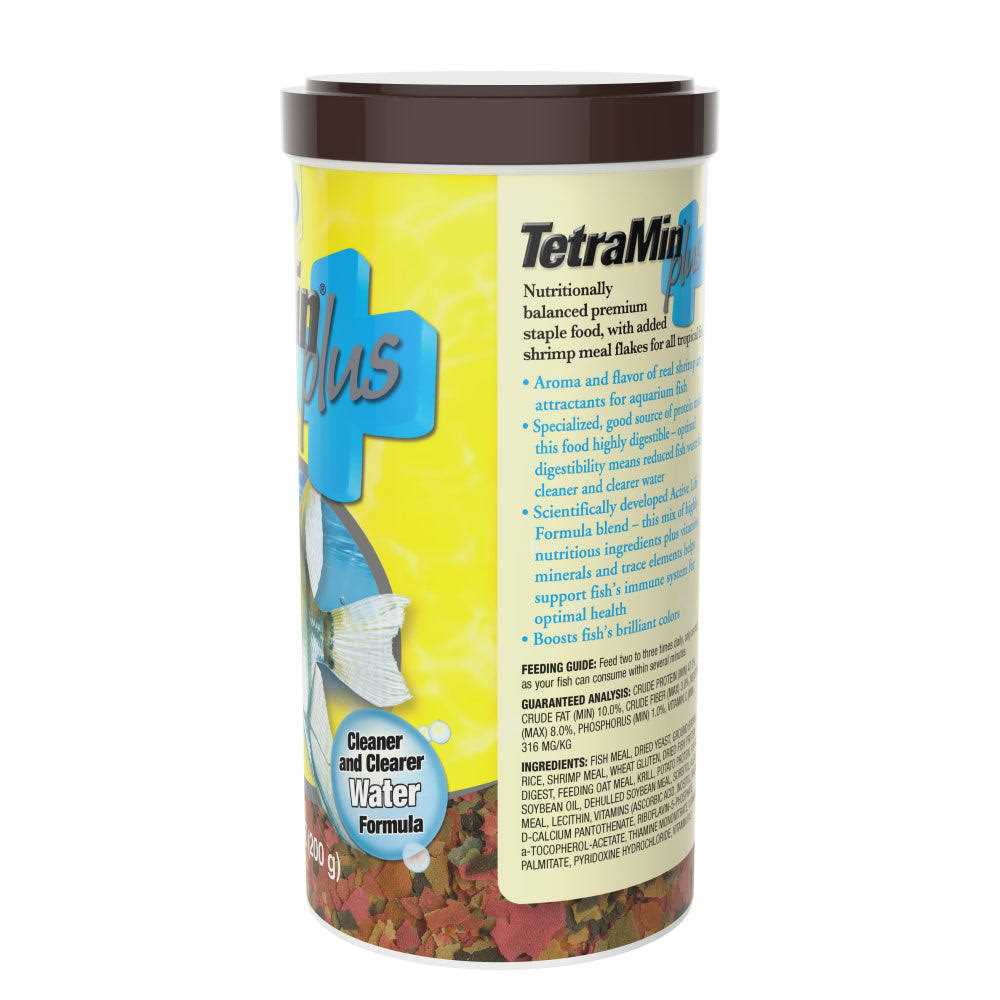 Tetra TetraMin Plus Tropical Fish Food Flakes - Pet Supplies online store