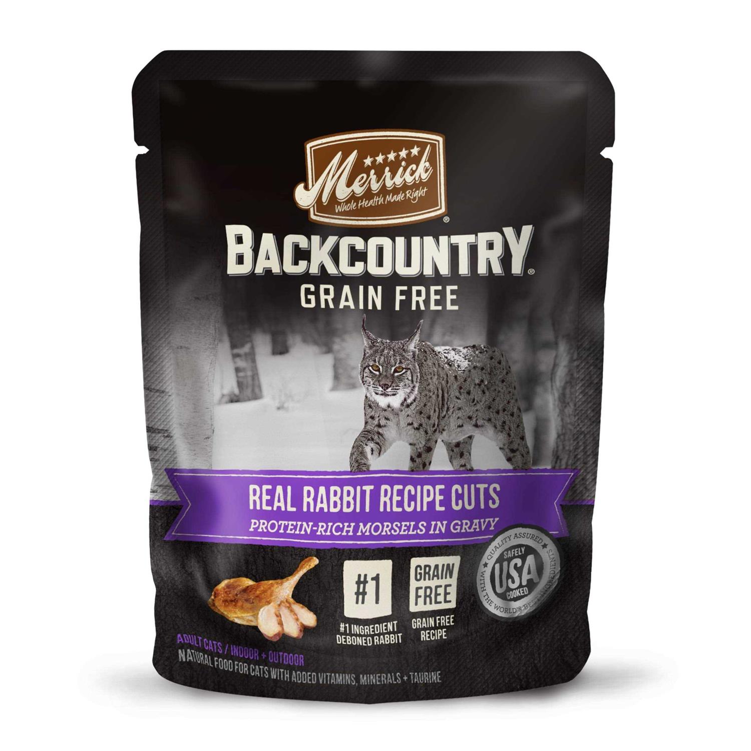 Merrick Backcountry Cat Food Real Cuts - Pet Supplies online store