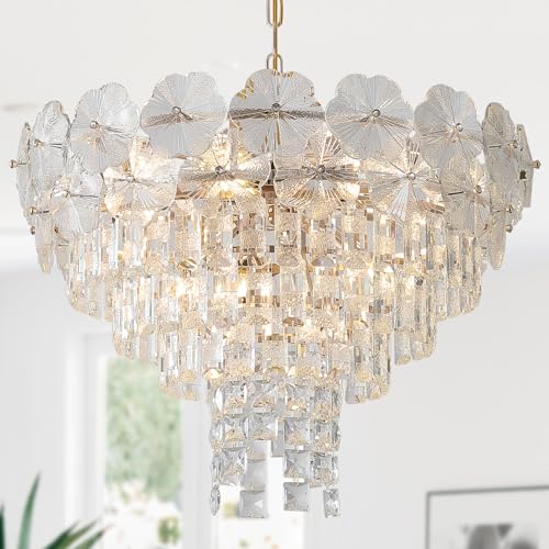 Modern Flower Crystal Chandelier 20