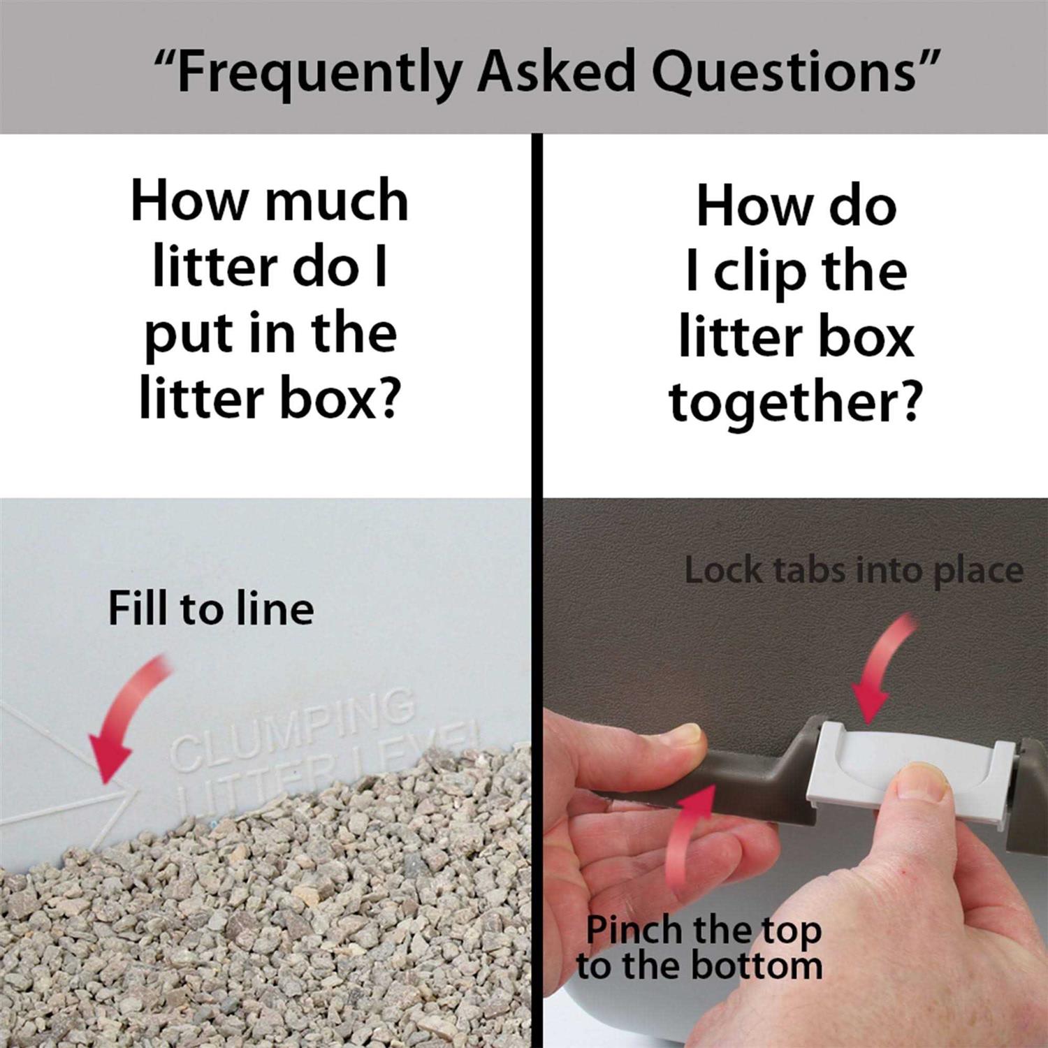 Omega Paw Elite Roll 'N Clean Self-Cleaning Litter Box - Pet Supplies online store