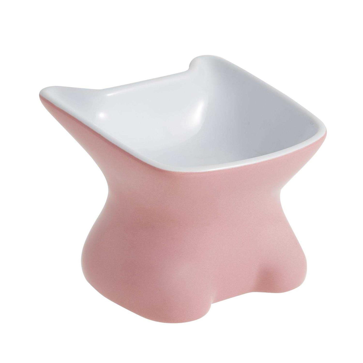 Whisker City Elevated Ceramic Cat Bowl - Pet Supplies online store