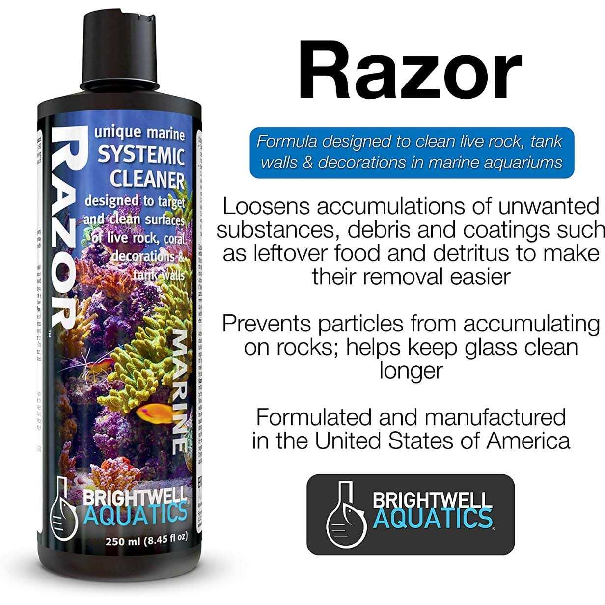 Brightwell Aquatics Razor Marine - Pet Supplies online store