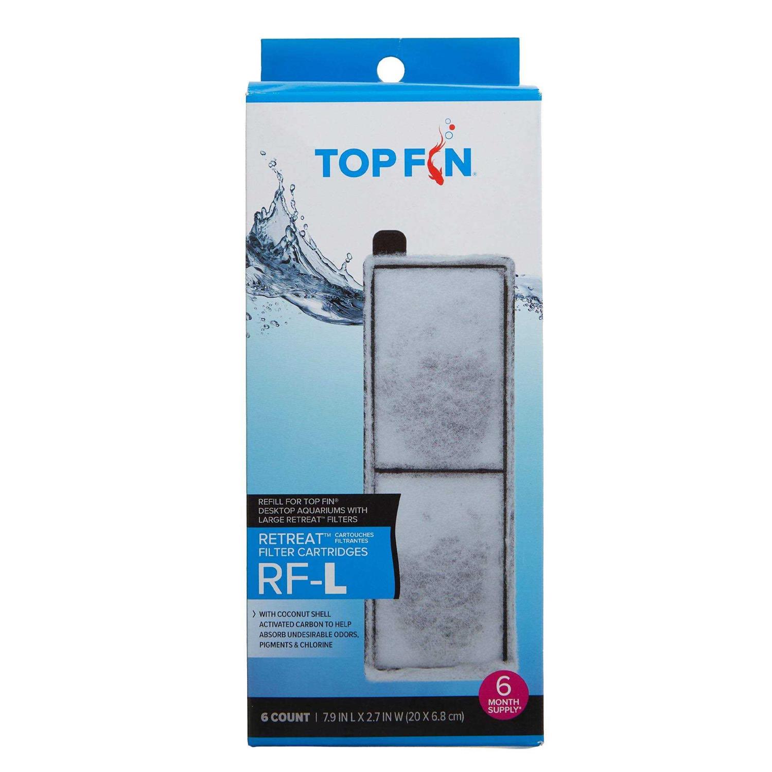 Top Fin Retreat RF-L Filter Cartridges - Pet Supplies online store