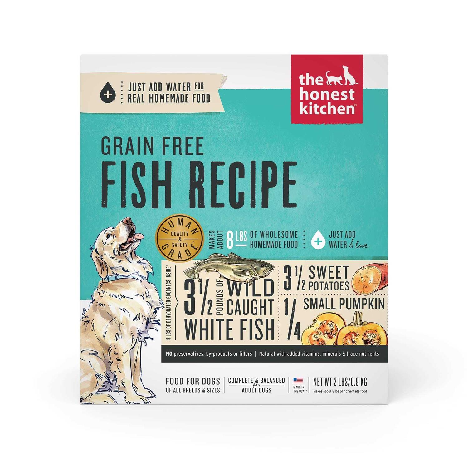 The Honest Kitchen Dehydrated Grain Free Fish Dog Food - Pet Supplies online store