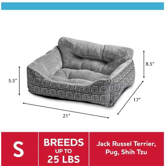 Vibrant Life Lounger Pet Bed - Pet Supplies online store