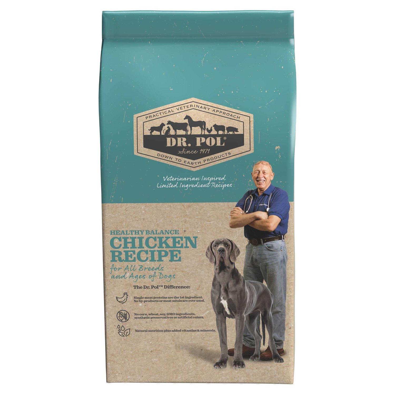 Dr. Pol Healthy Balance Chicken Recipe Dry Dog Food - Pet Supplies online store