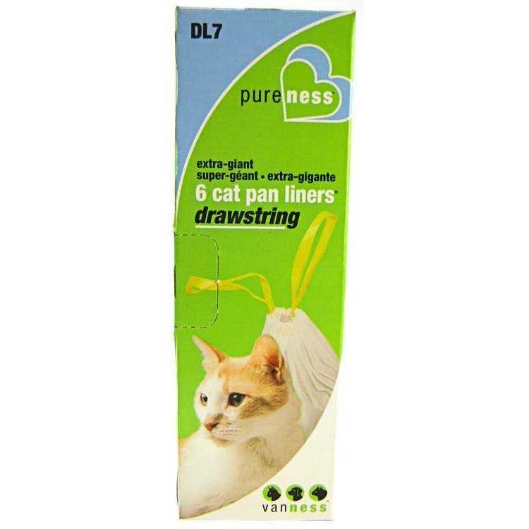 Van Ness Drawstring Cat Pan Liners - Pet Supplies online store
