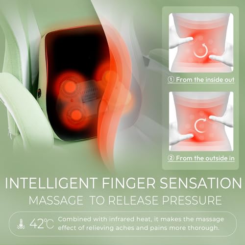 Gaming Chair PRO, Massage Gaming Chairs for Heavy People Adults, Ergonomic Reclining Office Desk Computer Chair with Footrest and Lumbar Support, Big Tall Mesh Gamer Chair with Cushion (Black)