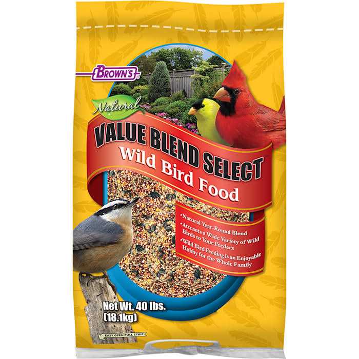Brown's Value Blend Select Bird Food - Pet Supplies online store