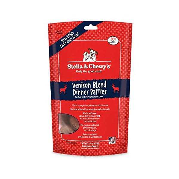 Stella & Chewy's Dog Freeze Dried Food Dinner Patties Venison Blend - Pet Supplies online store