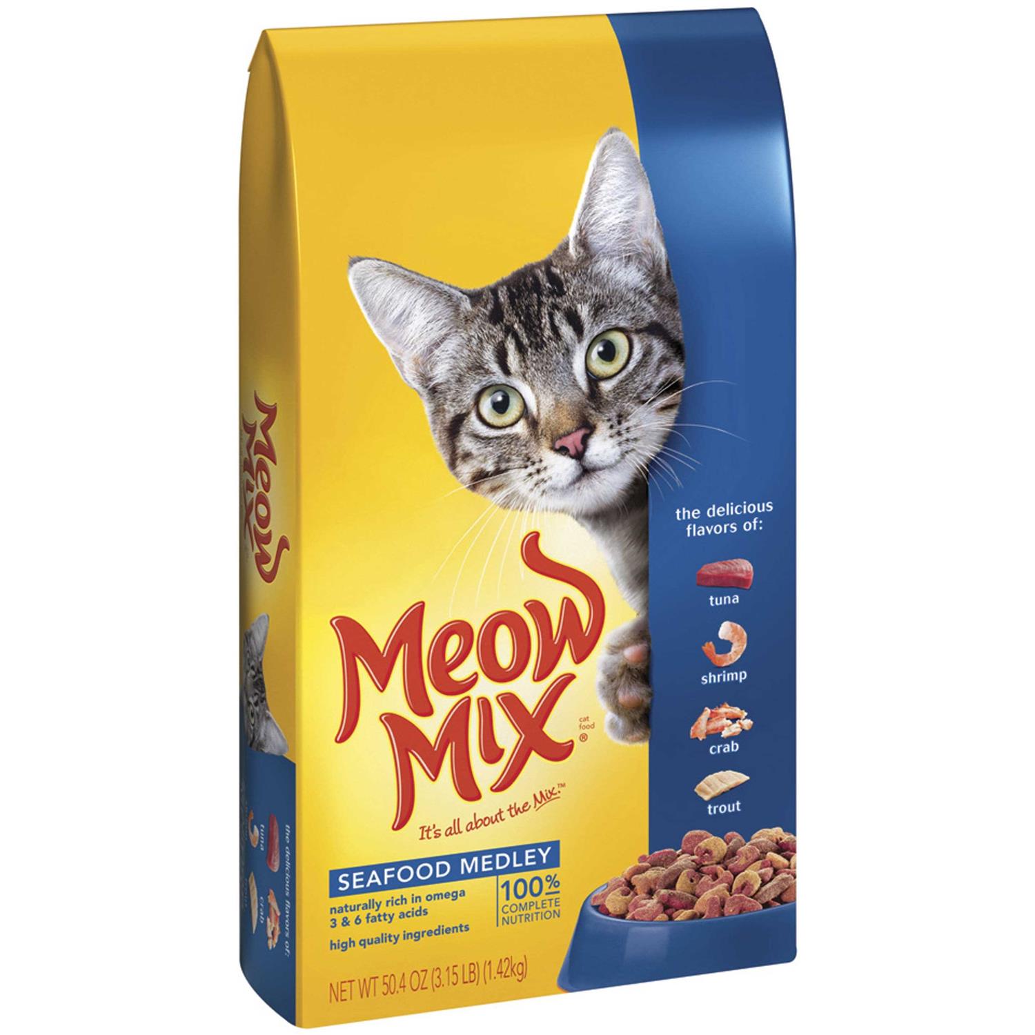 Meow Mix Cat Food Seafood Medley - Pet Supplies online store
