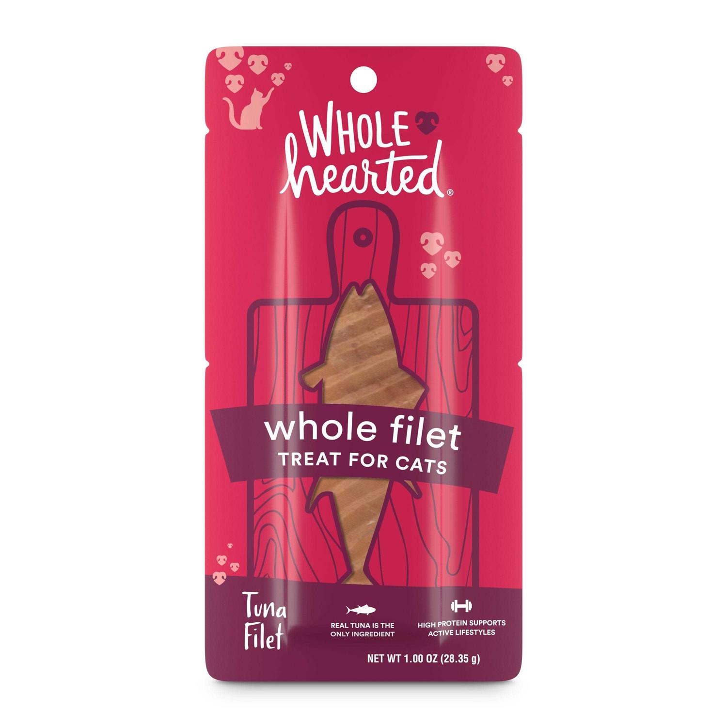 WholeHearted Protein-Rich Tuna Filet Cat Treat - Pet Supplies online store