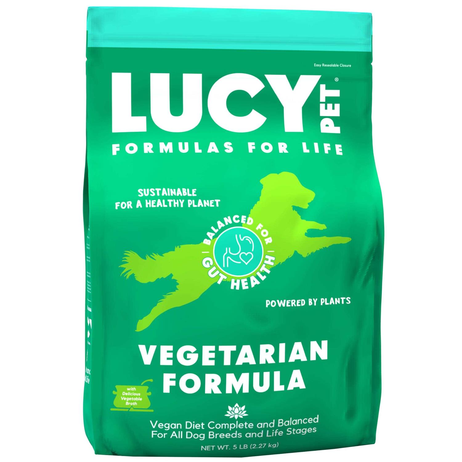 Lucy Pet Products Vegetarian Formula Dry Dog Food - Pet Supplies online store