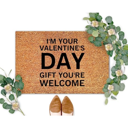 in A World Where You Can Be Anything Be Kind Coir Doormat Door Mat Saying Quote Farmhouse Weather Resistant Non Slip Mat for Front Door High Traffic Areas 16x24 Inch