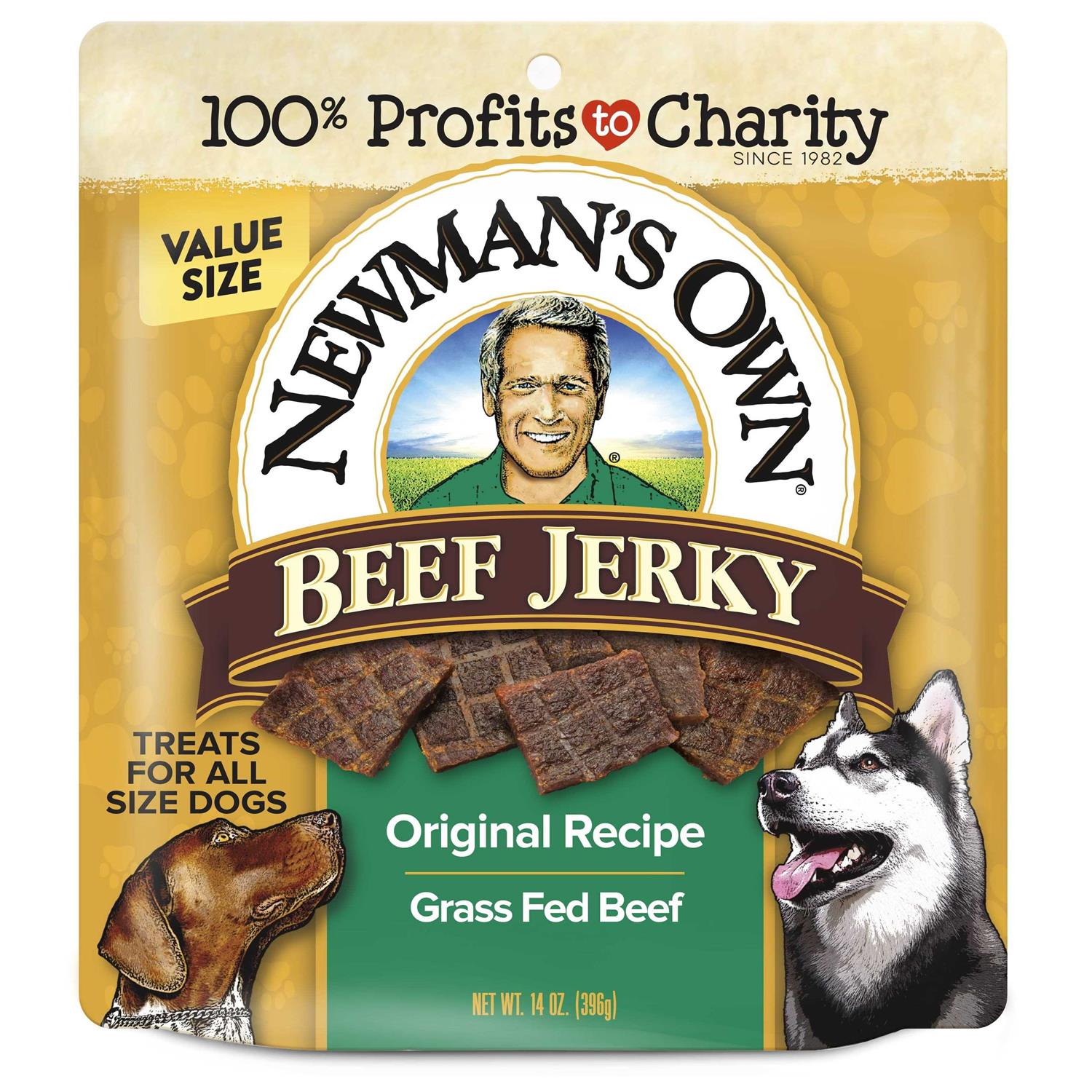 Newman's Own Beef Jerky Treats for Dogs - Pet Supplies online store