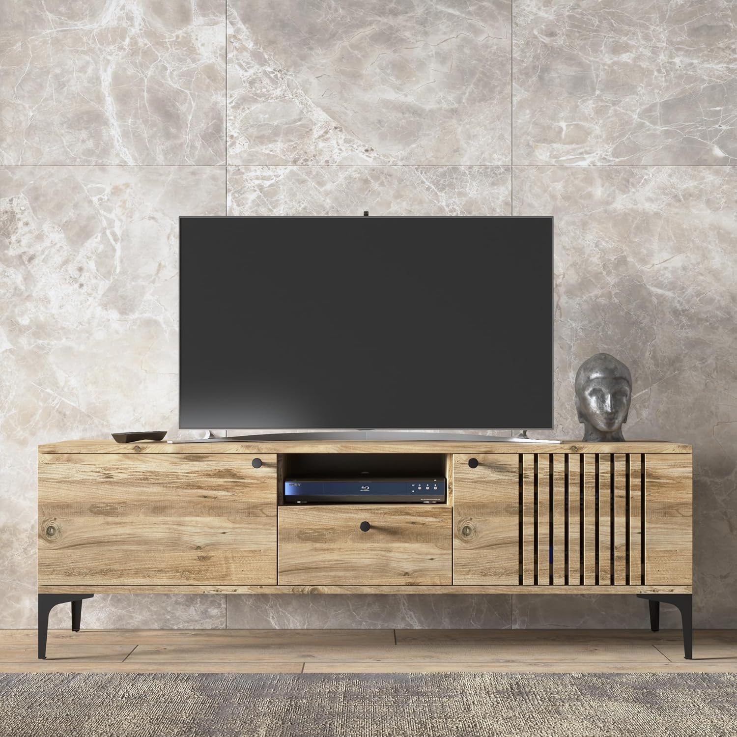 DECOHAUS Nova Modern TV Stand & Media Console for TVs up to 65