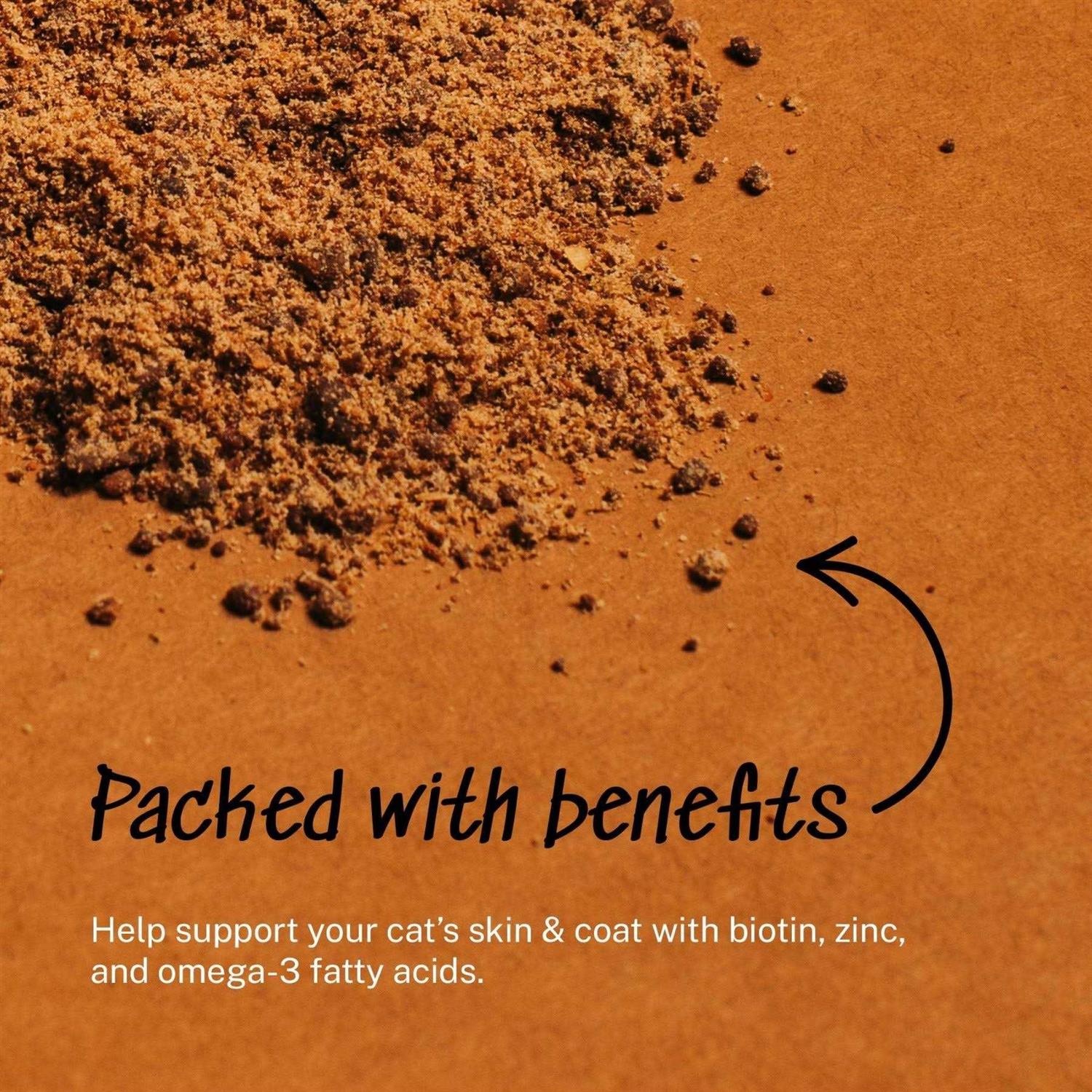 Yummers Skin & Coat Functional Mix-Ins Beef Cat Food Topper - Pet Supplies online store