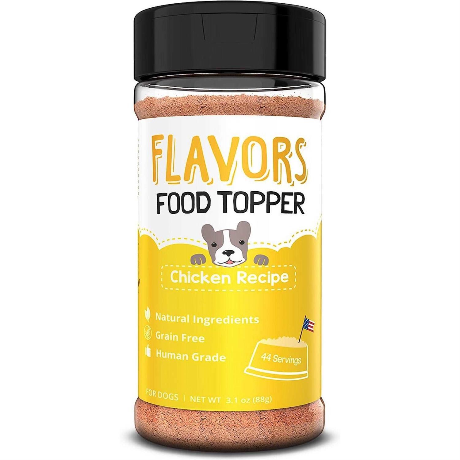 Flavors Food Topper Chicken Dog Treats - Pet Supplies online store