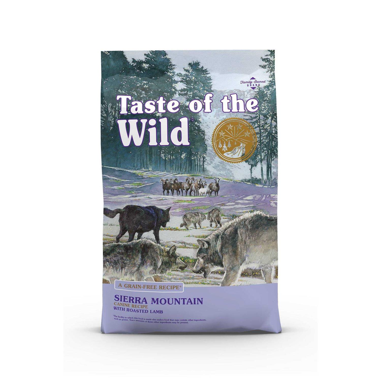 Taste of the Wild Sierra Mountain Dog Food - Pet Supplies online store