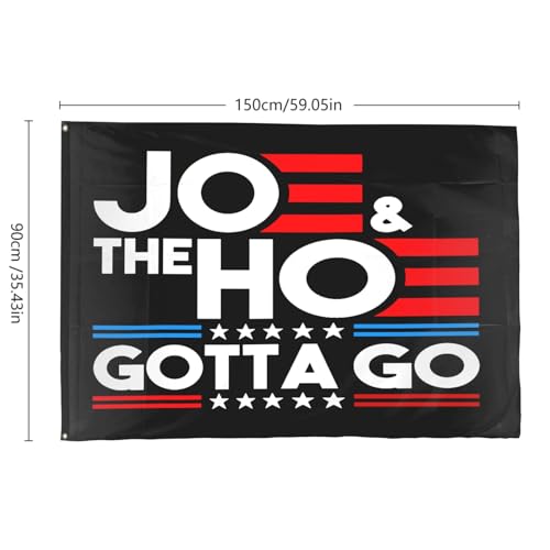 Funny J And The H0 Gotta Go Flags For Room Flags For Room Positive Flag Banner Indoor Outdoor Decoration For 3x5