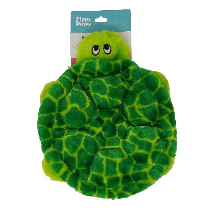 ZippyPaws Squeakie Crawler SlowPoke the Turtle Plush Dog Toy - Pet Supplies online store