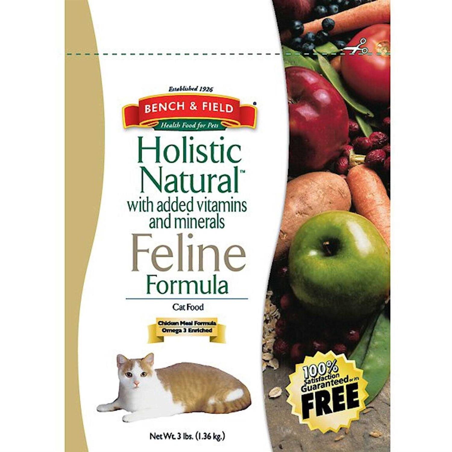 Bench & Field Holistic Natural Cat Food - Pet Supplies online store