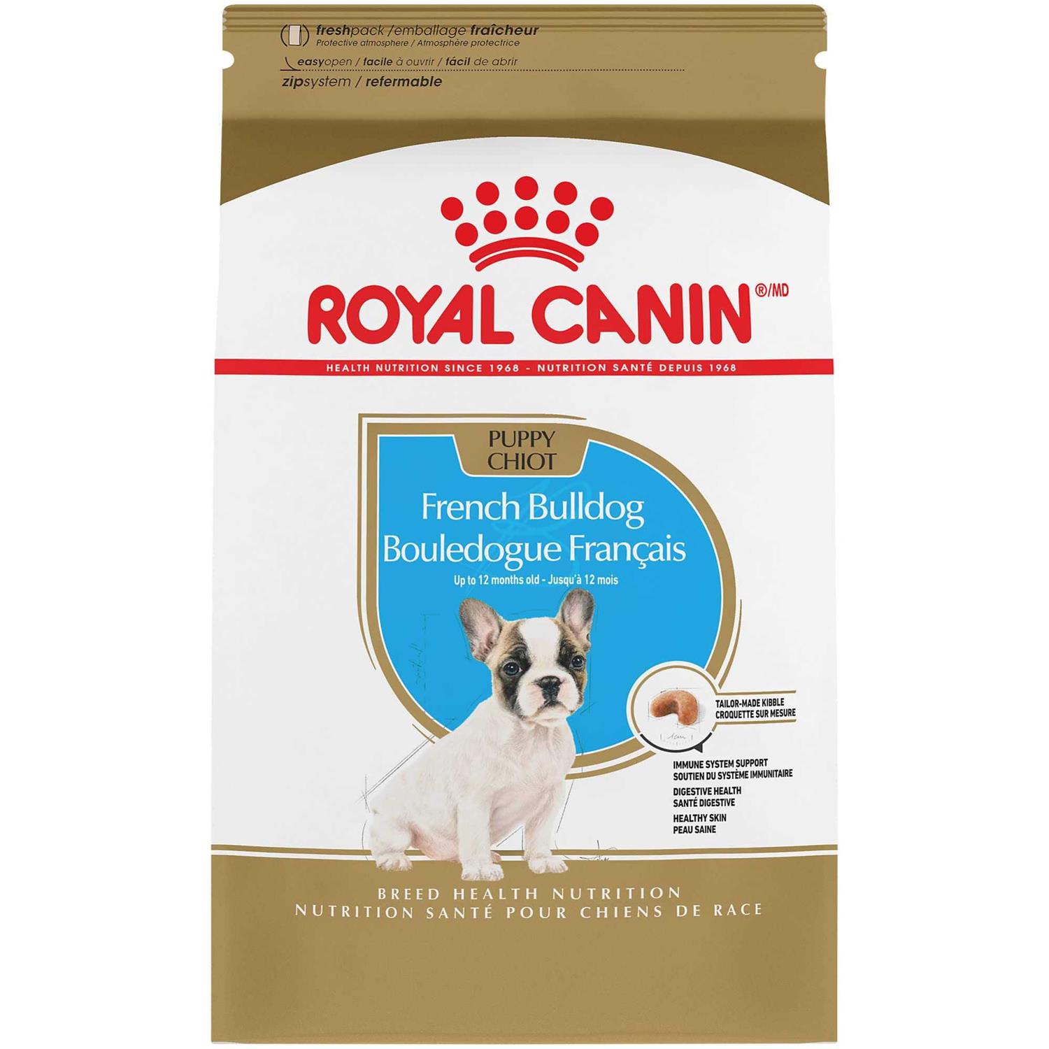 Royal Canin Breed Health Nutrition French Bulldog Puppy Dry Dog Food - Pet Supplies online store