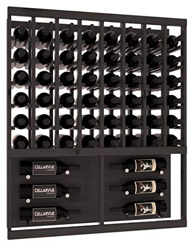 Wine Racks America® Knotty Alder Top Showcase Display 35