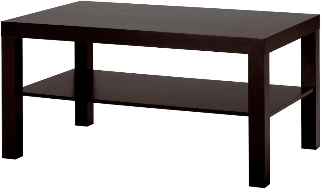Black/Brown Coffee Table by Ikea