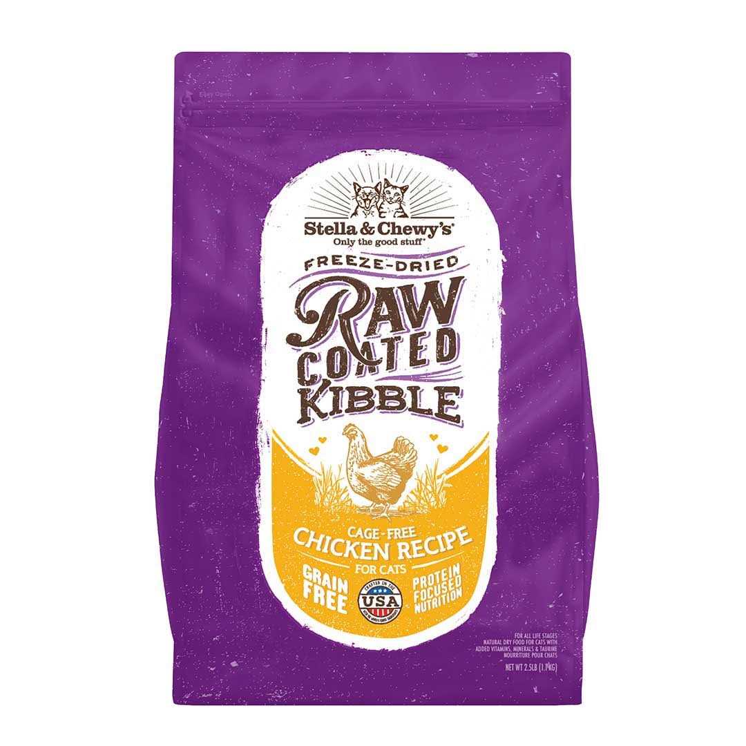 Stella & Chewy's Raw Coated Kibble Cage Free Recipe Dry Cat Food - Pet Supplies online store