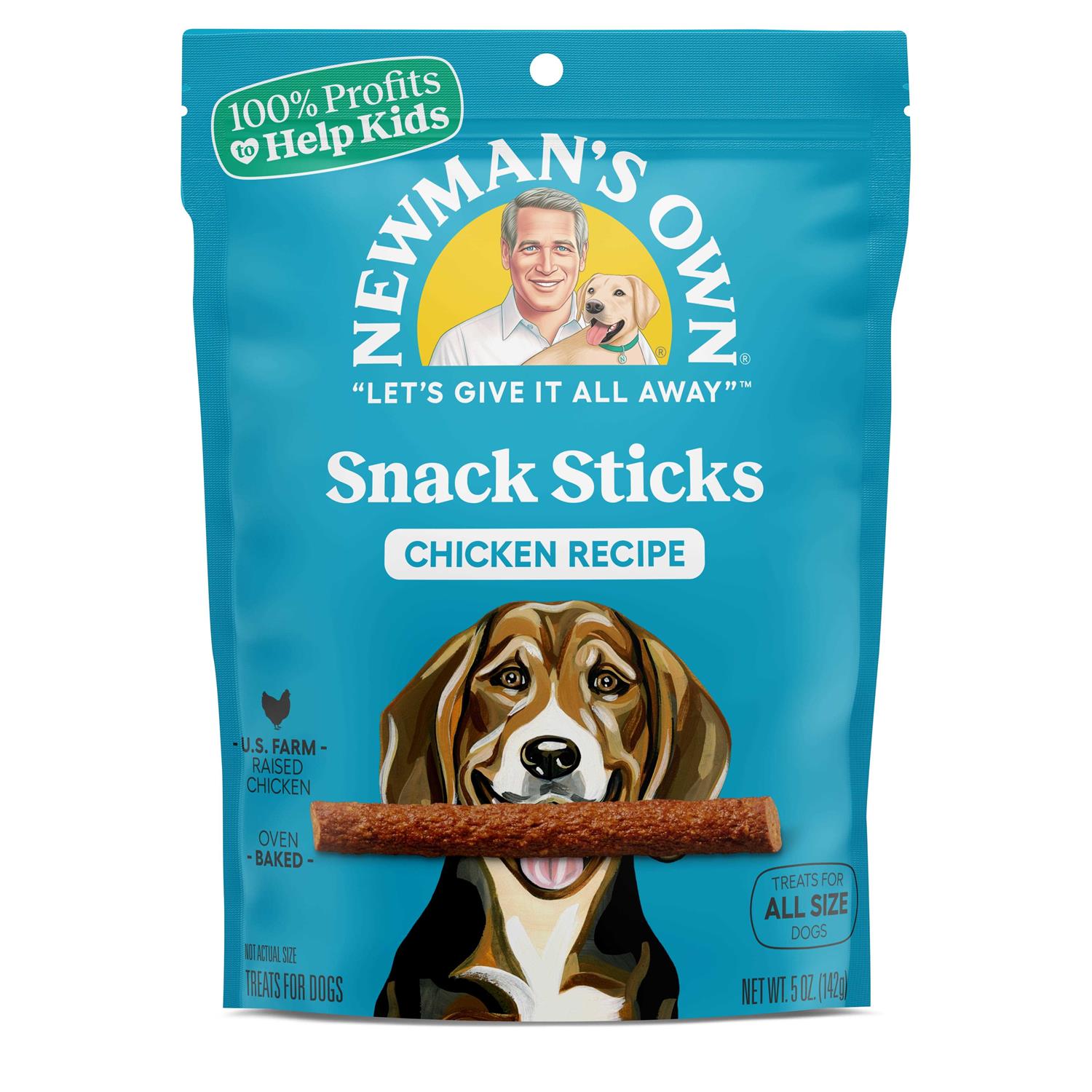 Newman's Own Chicken Snack Sticks - Pet Supplies online store