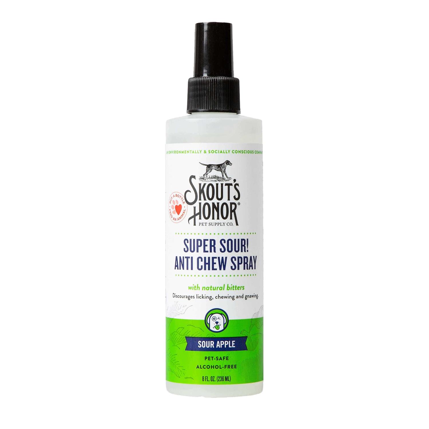 Skout's Honor Super Sour Anti-Chew Spray - Pet Supplies online store
