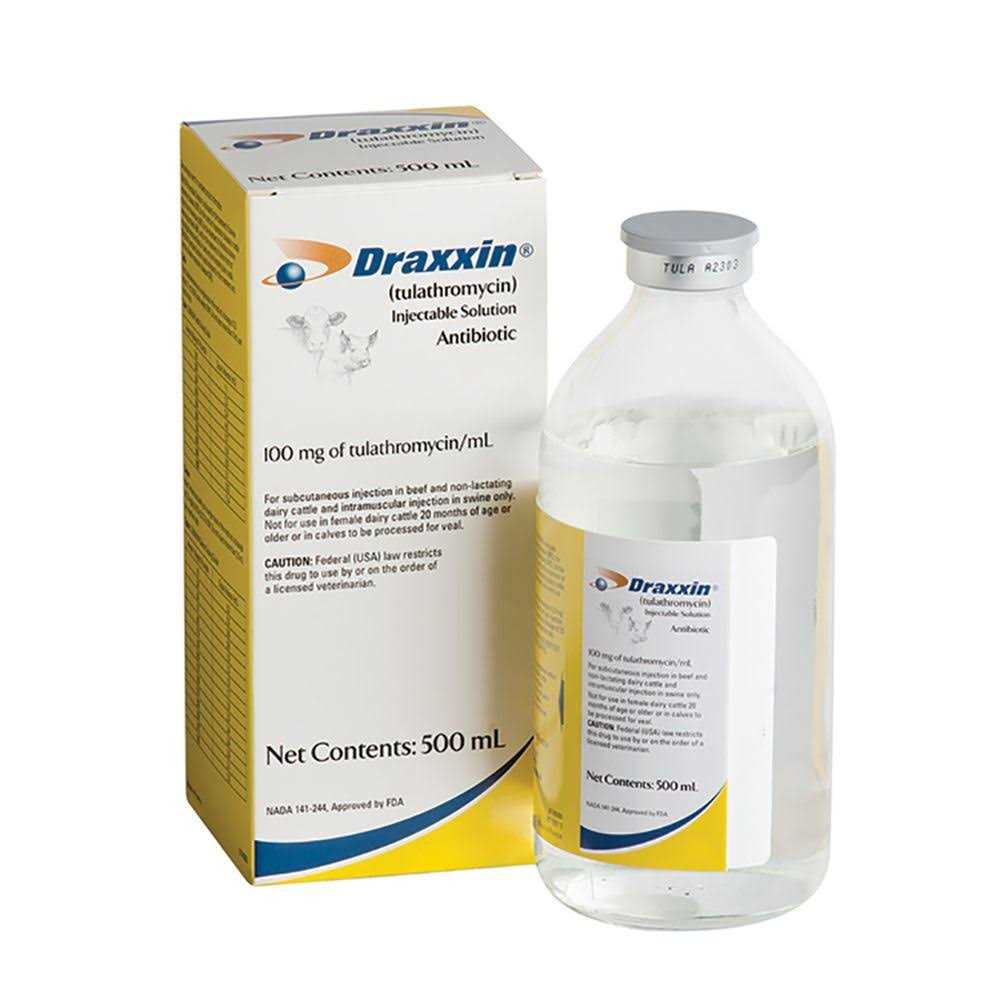 Draxxin - 50 mL, 100 250 500 ml | PetSmart - Pet Supplies online store