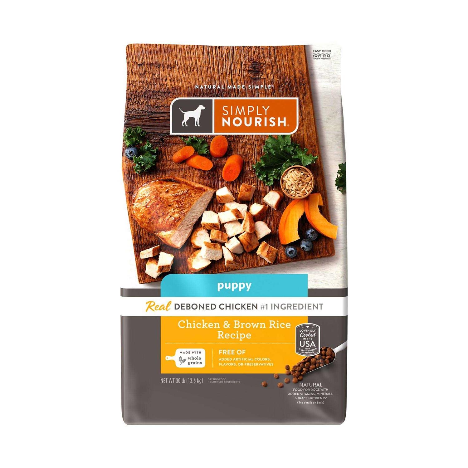 Simply Nourish Original Puppy Dry Dog Food - Pet Supplies online store