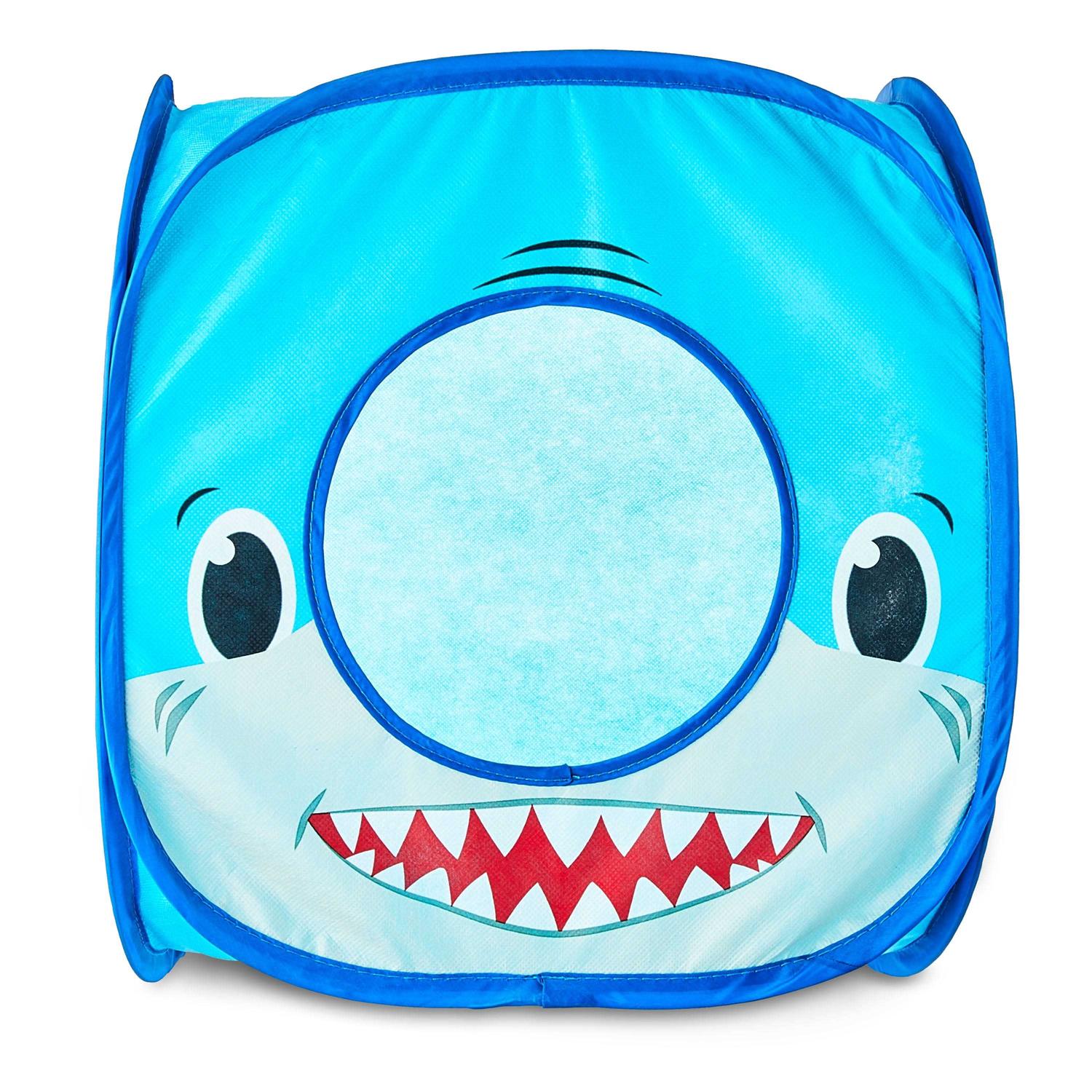 Vibrant Life Pop Open Shark Collapsible Cat House - Pet Supplies online store