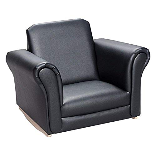 Gift Mark Upholstered Rocking Chair,White