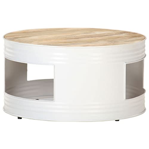 Coffee Table White 26.8