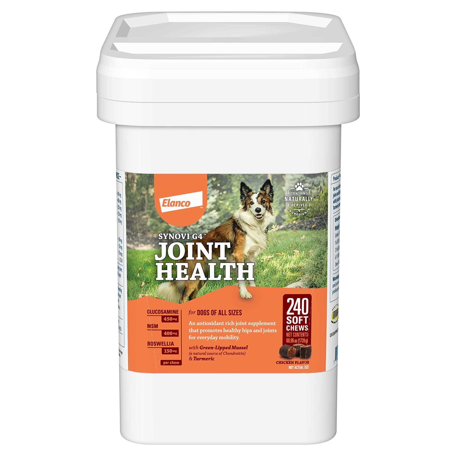 Synovi G4 Joint Supplement Soft Chews for Dogs - Pet Supplies online store