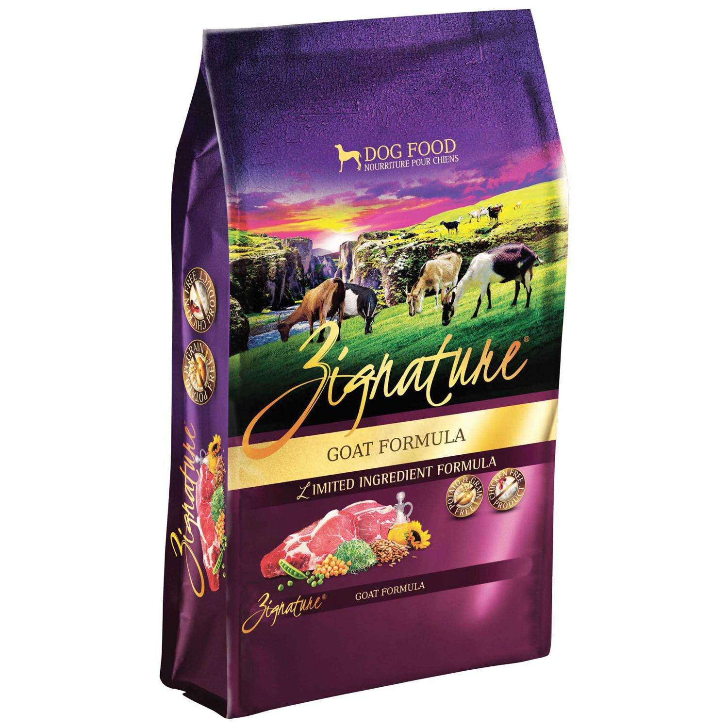 Zignature Goat Formula Limited Ingredient Dry Dog Food - Pet Supplies online store