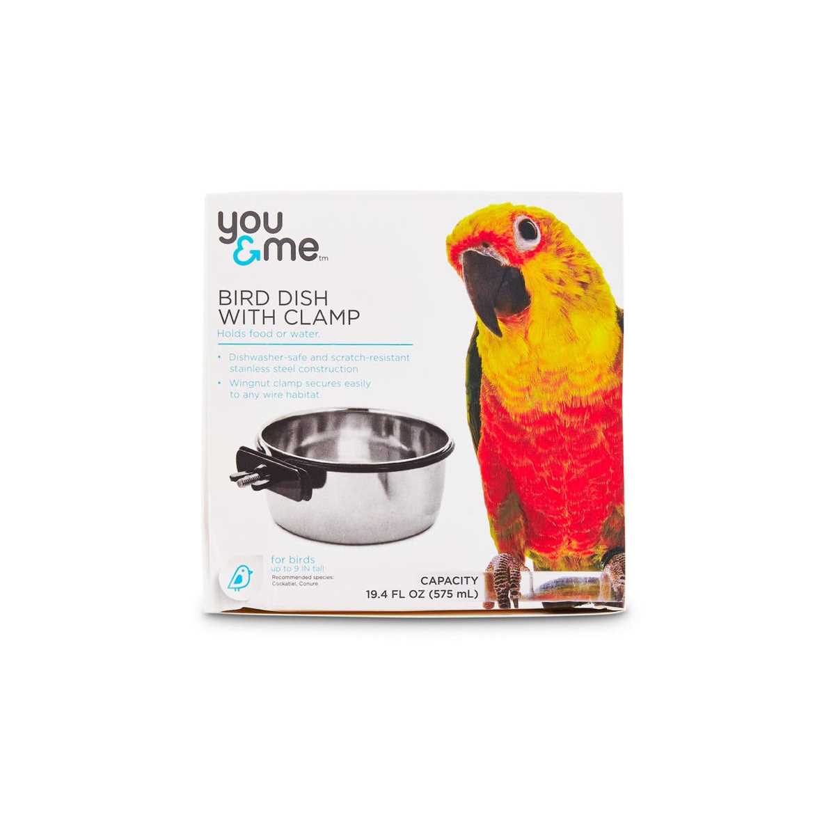 You & Me Wingnut Clamp Bird Coop Cup - Pet Supplies online store